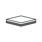 Schreibtischunterlage Foto