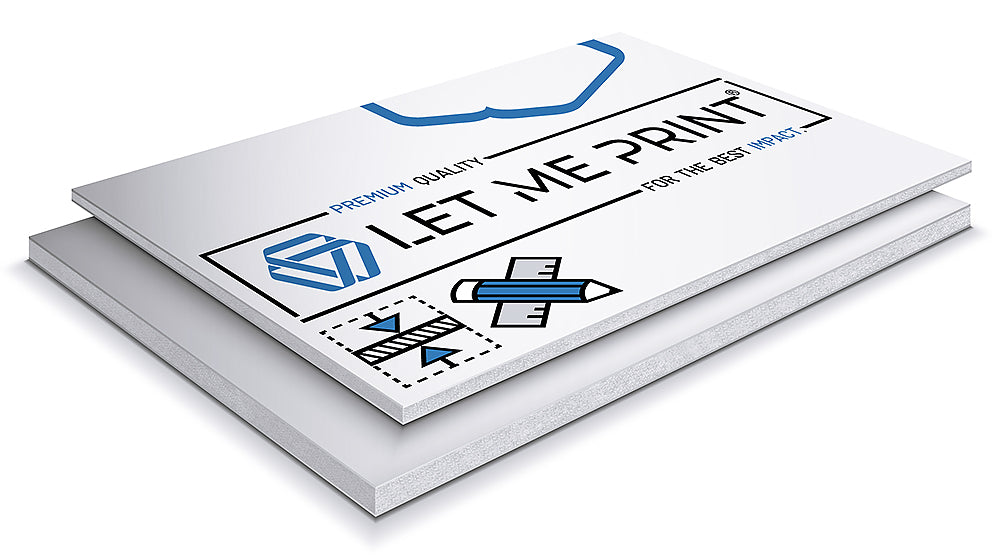 Hartschaumplatte bedrucken