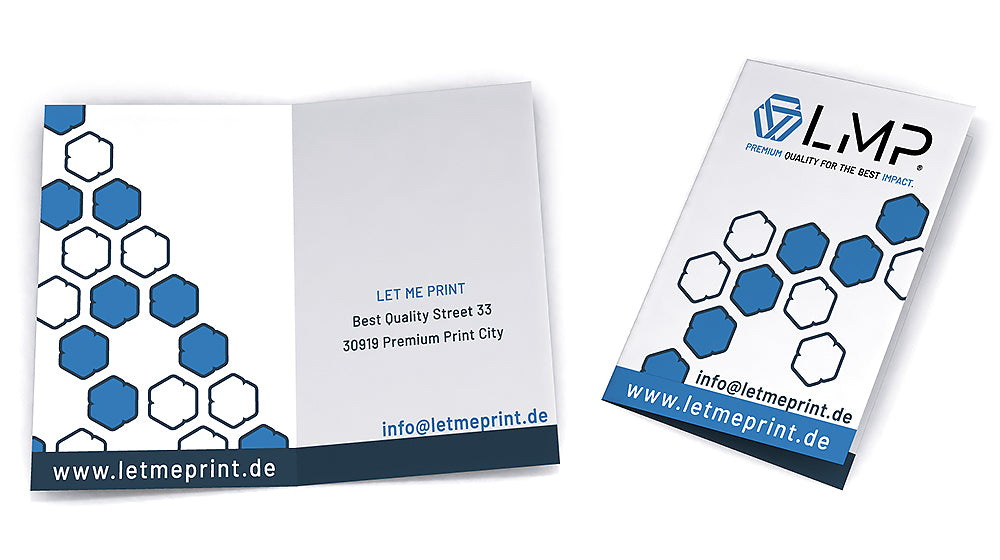 Falzflyer drucken