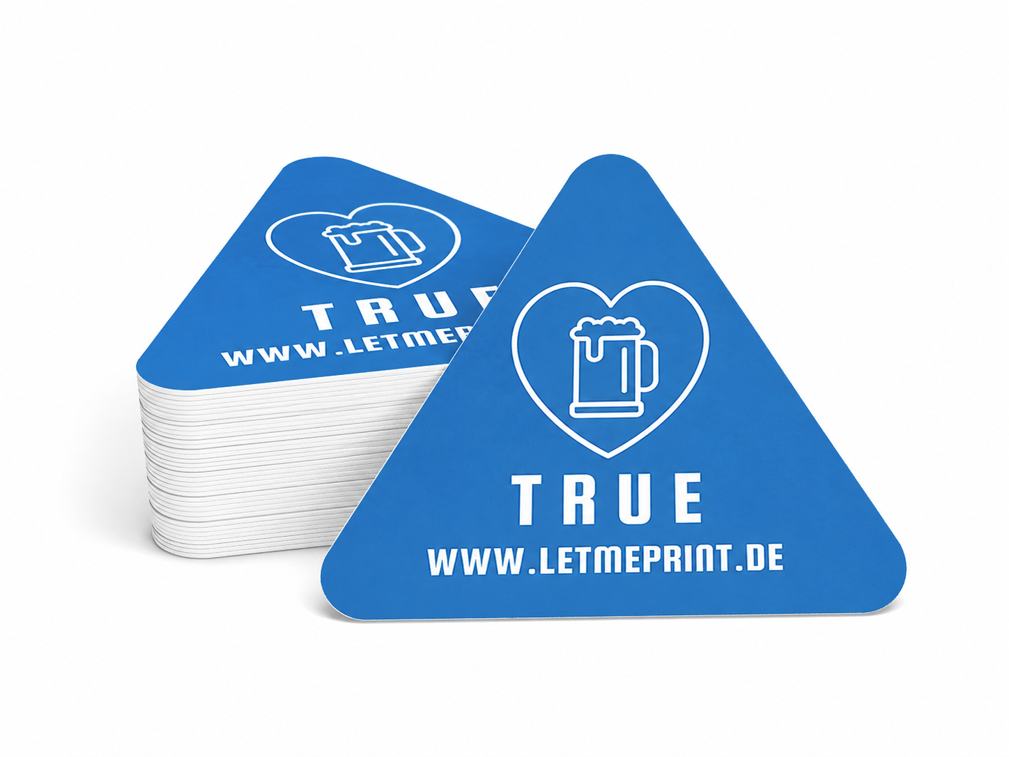 Bierdeckel Dreieck (10,6 × 9,5 cm)