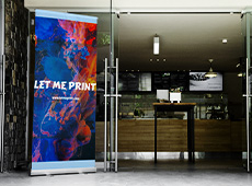 Hochwertige Roll Up Banner mit Premium-Druck