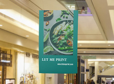 Auffällige Werbe-Poster in verschiedenen Größen Auffällige Werbe-Poster in verschiedenen Größen