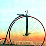 Vintage Bicycle, Penny farthing,high wheel,retro / Fahrzeuge